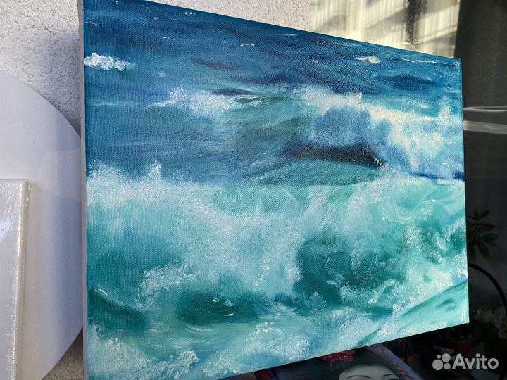 Картина маслом на холсте 