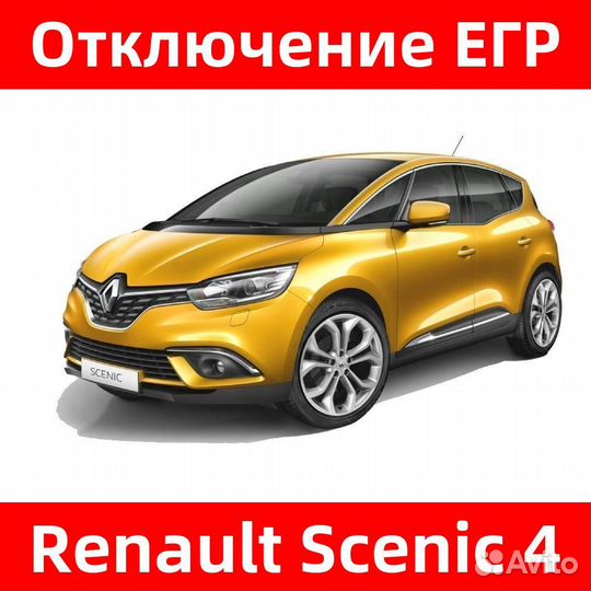 Отключение егр Renault Scenic 4, прошивка EGR