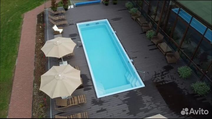 Композитный бассейн Ривьера 1000 ecoline