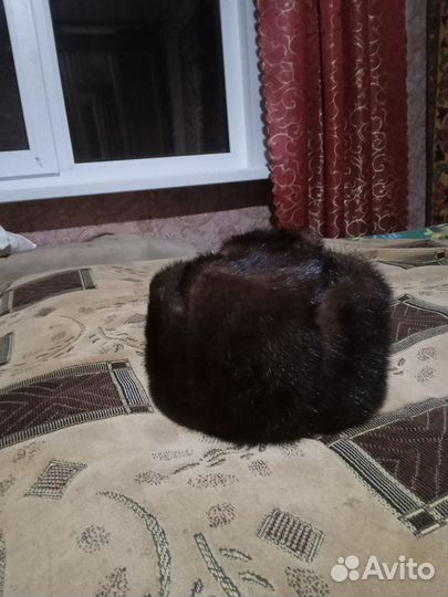 Шапка норковая 57 размер