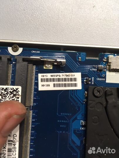 Материнская плата для ноутбука hp folio 9470m