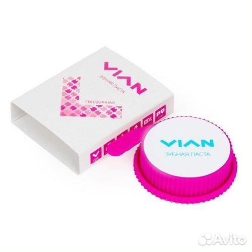 Зубная паста Концентрированная Vian в ассортименте