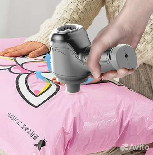 Портативный пылесос автомобильный выдув вдув