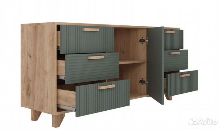 Комод Ньерд Дуб Вотан/Можжевельник оригинал