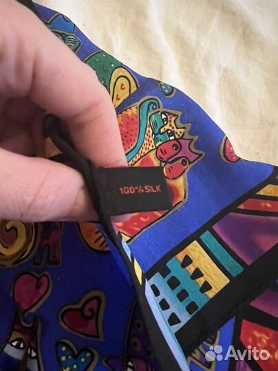 Платки из натурального шелка