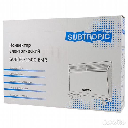Конвектор электрический Subtropic SUB/EC-1500 EMR