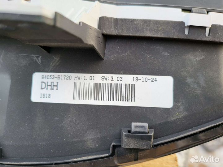 Приборная панель спидометр Genesis G80 2.0T 2018