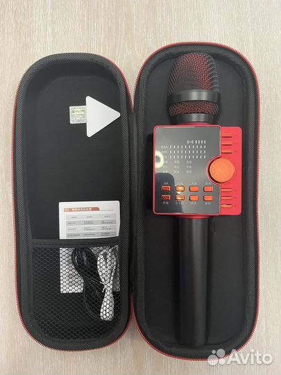 Караоке микрофон с колонкой
