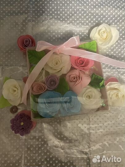 Съедобные букеты из мастики