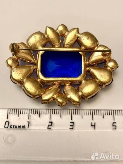 Брошь винтаж чехословакия