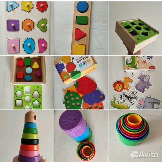 Развивающие игрушки бронь