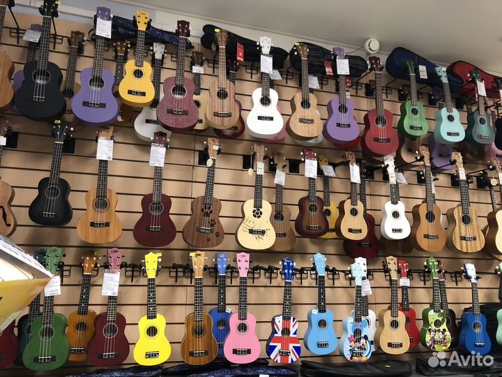 Укулеле новые. Большой выбор отличных моделей