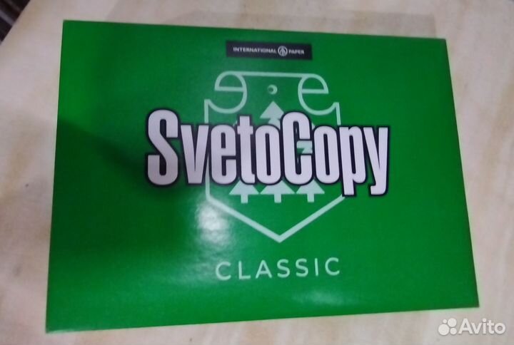 Бумага для принтера SvetoCopy A4 80г/кв.м 500 л
