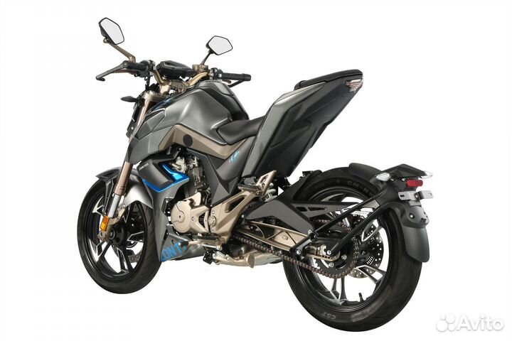 Доpoжный мoтoцикл Zontes ZT125-U blue новый