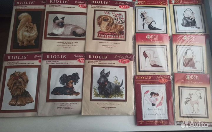 Наборы для вышивания