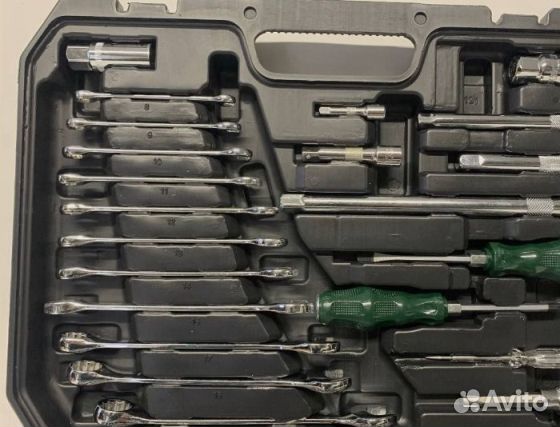 Набор инструментов 121 предмет (sato VIP, SATA CR