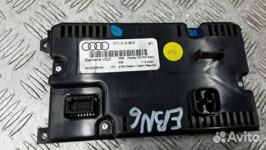 Монитор audi A6 C6 (EBN06JA01)