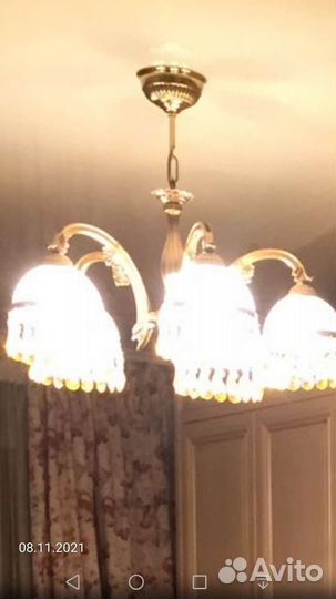 Люстра Reccagni Angelo италия бу