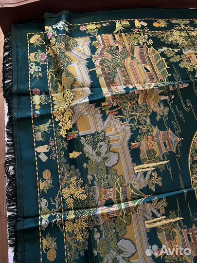 Скатерть старинная китайская