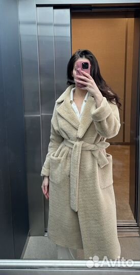 Шуба из шерсти max mara