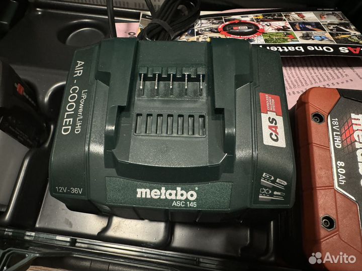 Аккумулятор metabo 18 v