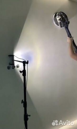 Шлифовка стен и потолков