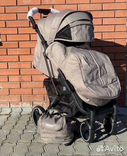 Коляска babalo 2023 новая (Коричневый)