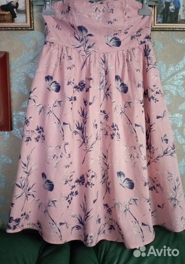 Льняной сарафан GAP и Old navy