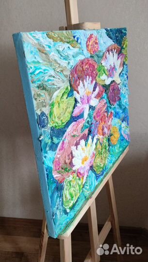 Картина акрилом на холсте