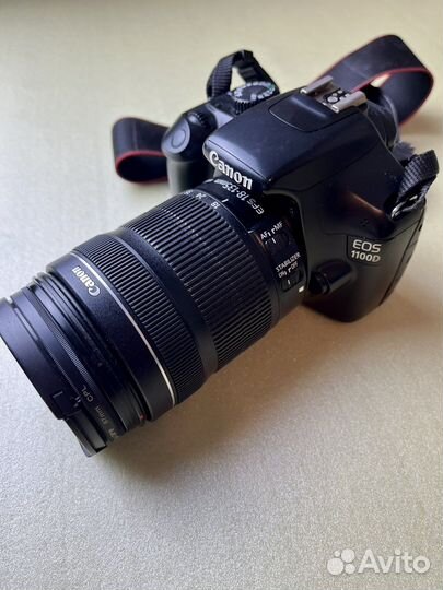 Фотоаппарат canon eos 1100D +объектив