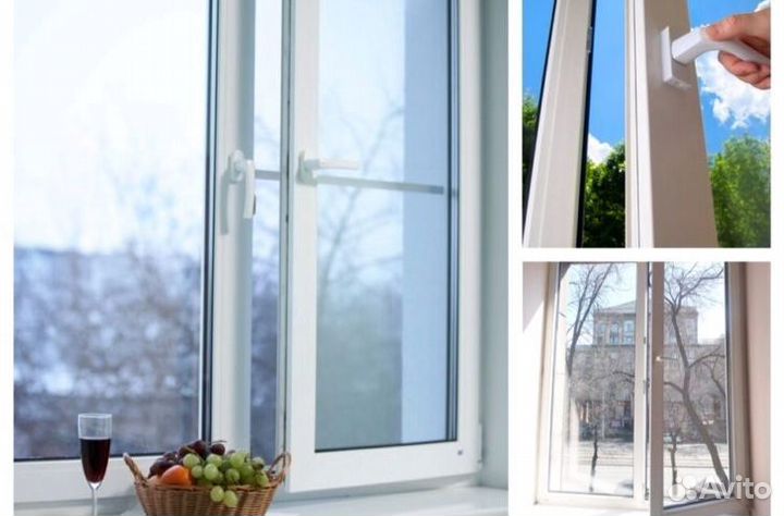 Окна на балкон
