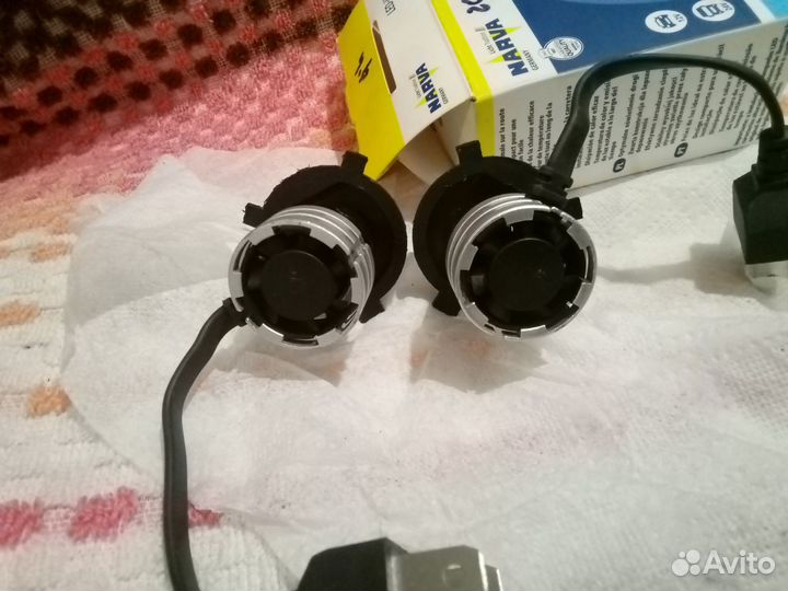 Светодиодные лампочки h4