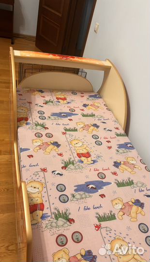 Детская кровать девчачья карета