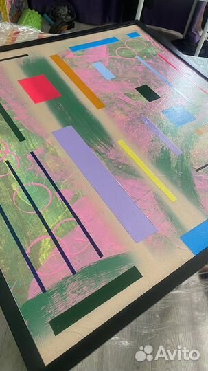 Картина абстракция 76на76