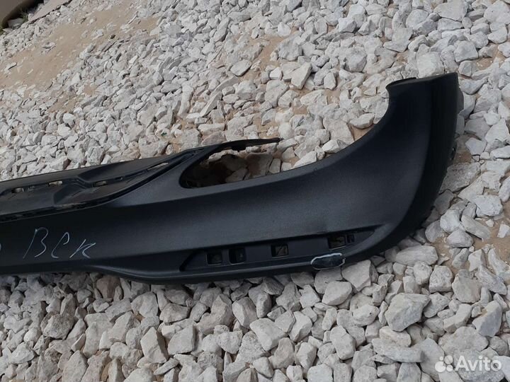 Юбка бампера заднего Mercedes GLE W166 AMG 2015
