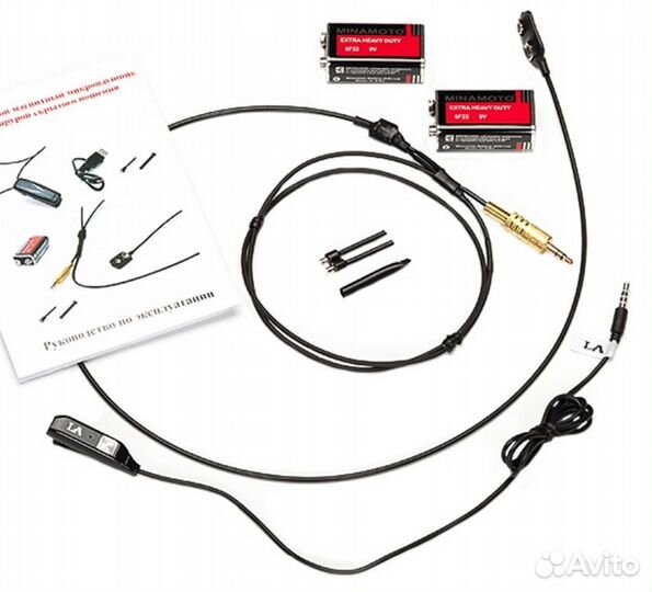 Классический микронаушник gold Magnit