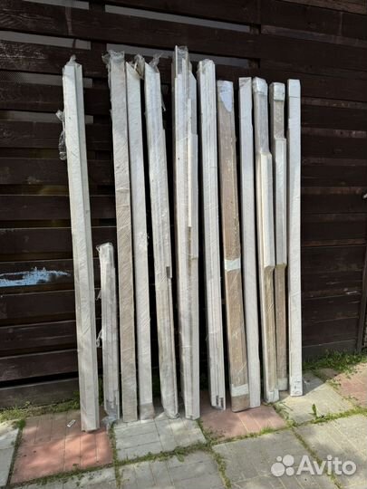 Межкомнатные двери бу Океан Ясень белый 4 шт