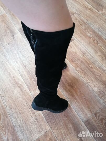 Обувь женская 36 размер натуральная замша