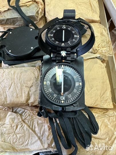 Компас артиллерийский, бакалит, СССР