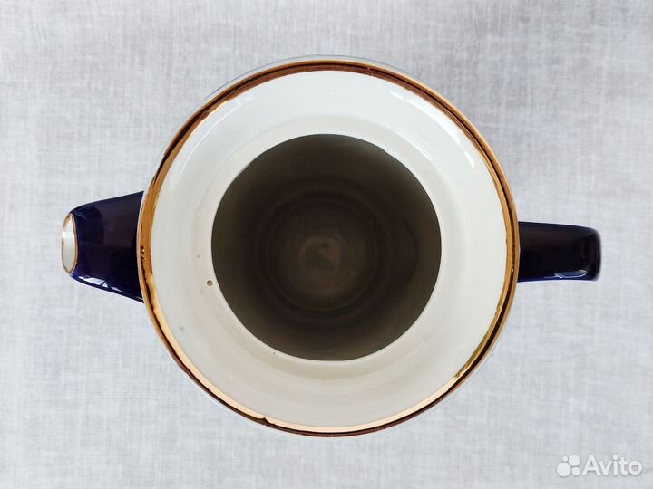 Сервиз фарфоровый (кобальт),ссср