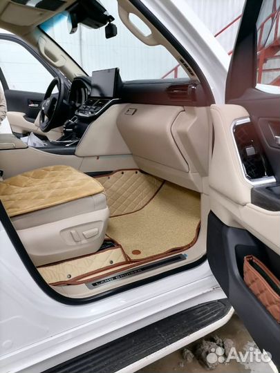 Автоковрики люкс в багажник Chevrolet Nexia