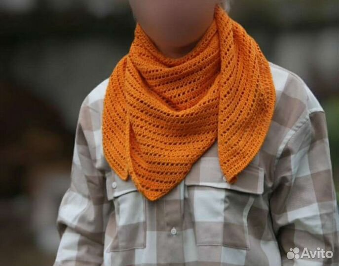 Хлопковая шаль бактус