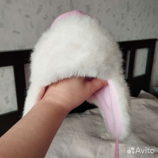 Шапочка для девочки зимняя 52