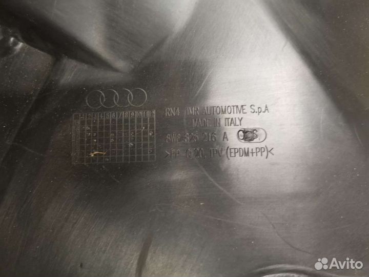 Audi A5 rs5 8w6 пыльник бампера защита днища