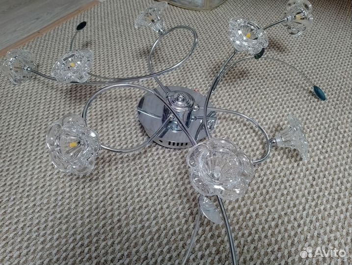 Люстра хрустальная 12 вольт