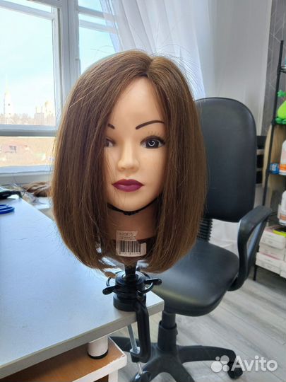 Парик из натуральных волос каре
