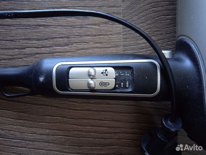 Фен Rowenta CV 4741, черный/серебристый