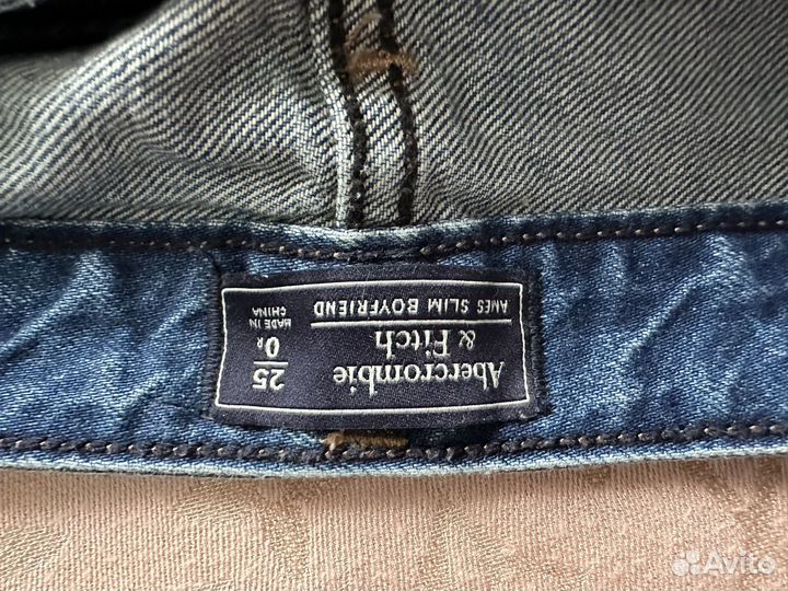 Abercrombie fitch джинсы женские 25