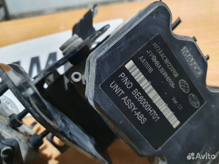 Блок абс киа рио 3 хундай солярис 2013 год