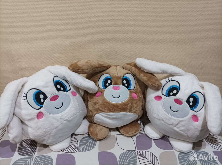 Заяц 3в2 плед новый